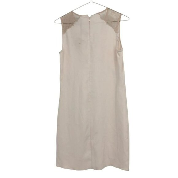 NWT  Allsaints Prism mini Dress Oyster White lace size 2 w/flaw - Picture 5 of 15